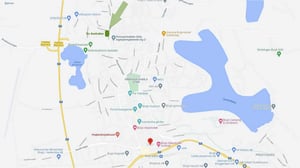 Karta över Kvarteret Rustmästaren i Eksjö