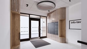 Entré i hyresfastighet i Norrtälje