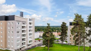 Utsikt från hus 2, våning 3