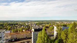 Utsikt från Hus 1, våning 8