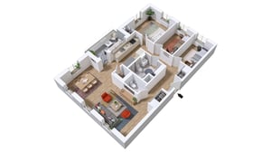 4 rok 98 kvm med inglasad balkong