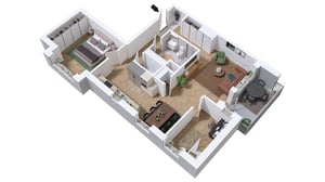 3 rok 77 kvm med inglasad balkong