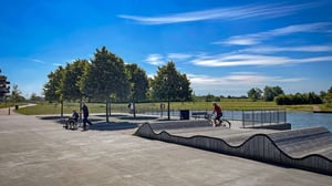 Områdesbild Råbylund, Lund