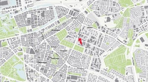 Karta Sorgenfri i Malmö