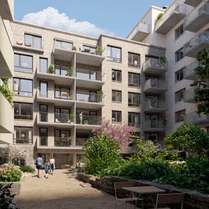 Brf Sydney innergård