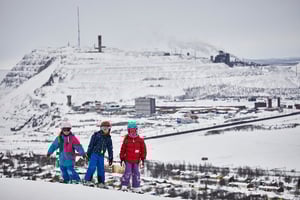 Kiruna - skidåkning