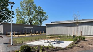 Uteplats hyreslägenheter i Skövde