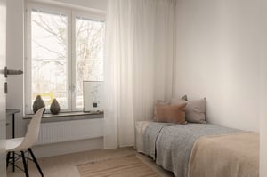 Sovrum i lägenhet 311