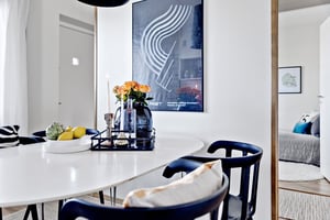 Matplats i lägenhet