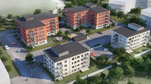 Kvarteret Handbollen, Ängelholm 4 byggnader