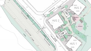 Situationsplan hyresfastigheter i Västerås