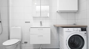 Brf Kronomagasinet badrum