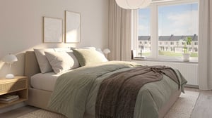 Sovrum i Äppellunden