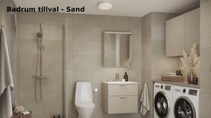 Badrum tillval Sand