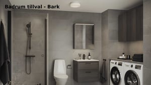 Badrum tillval Bark