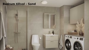 Badrum tillval Sand