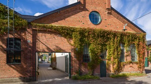 Kopparvalvet i Västerås,, entré till kontor