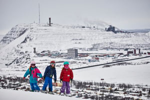 Kiruna - skidåkning