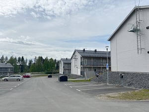 Parkering mot fastigheterna