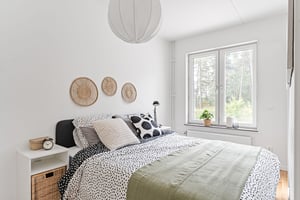 Kv. Kornknarren visningslägenhet 59 kvm, sovrum