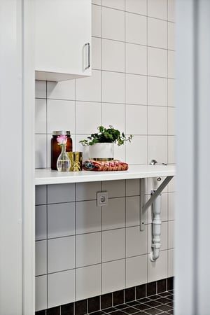 badrum detalj hylla