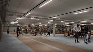 Cykelgarage Brf Sydney