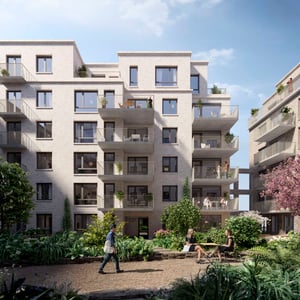 Brf Sydney innergård