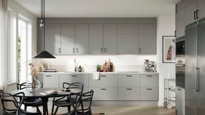 Vedum kök betonggrått