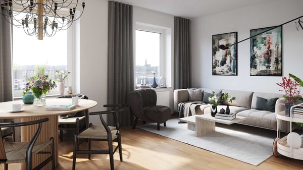 4:a högst upp i huset