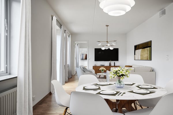 4:a mot lugn innergård