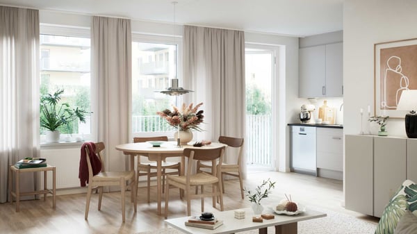 4:a högt upp i huset