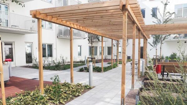 Brf Oceankajen innergård