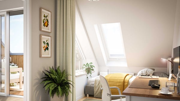 Rymlig 5:a med stor terrass