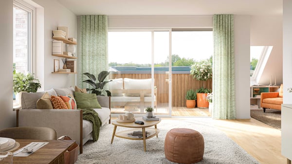 2:a med kök i vinkel