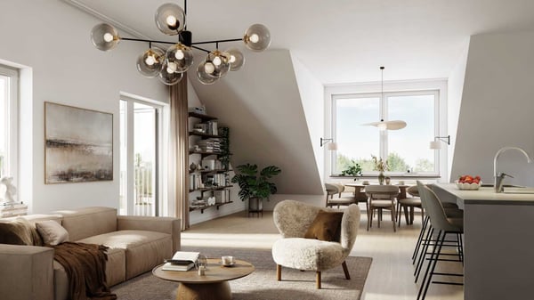 Välplanerad 4:a med inglasad balkong