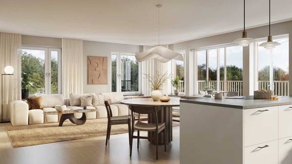 3:a med stort vardagsrum