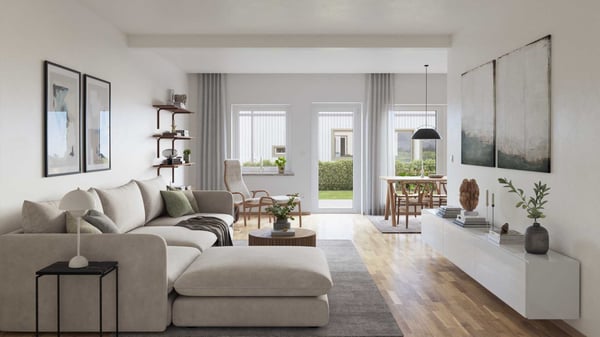 Radhus med energisnåla vitvaror