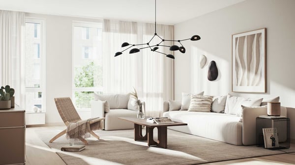 2:a med öppen planlösning