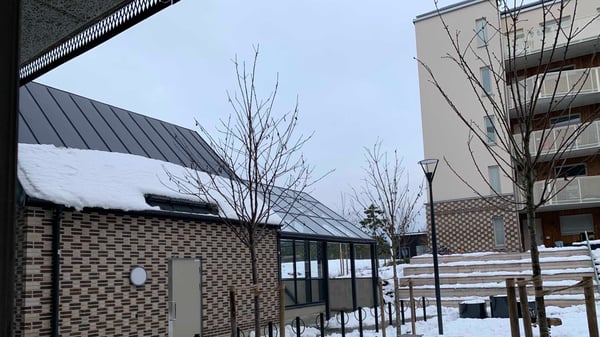 Hyresrätter i Upplands Väsby, innergård