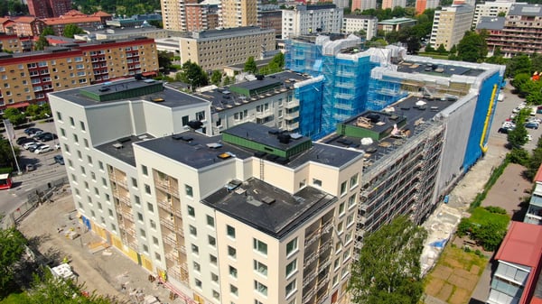 Hyresrätter i Jakobsbergs Centrum, huset