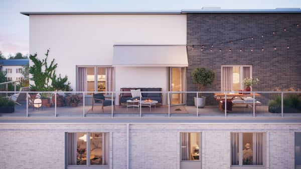 4:a med 66 kvm terrass - seniorbostad