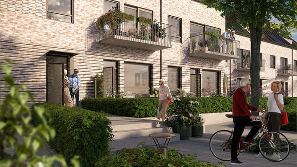 3:a med avskild matplats - seniorbostad