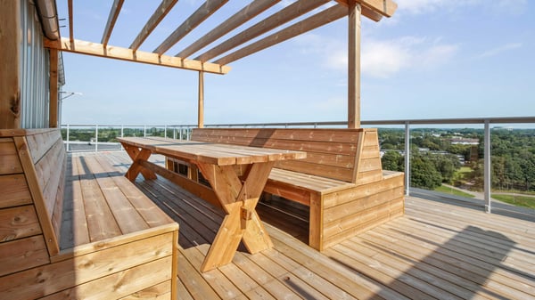 Brf Körsbärslunden Takterrassen