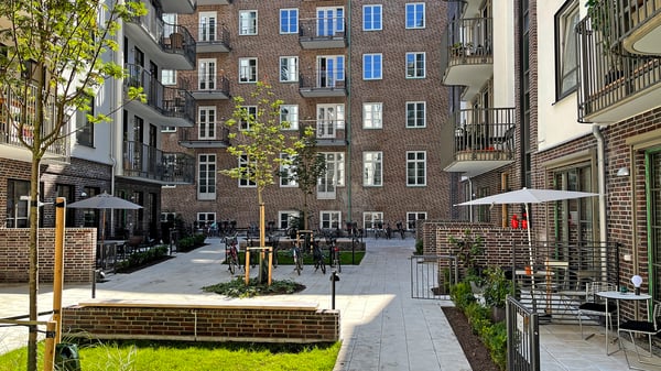 NEO Brf Davidshall innergård