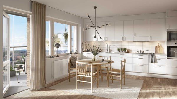 4:a högt upp i huset