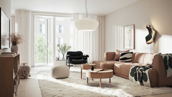 3:a med två balkonger