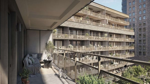 Rymlig 3:a med terrass