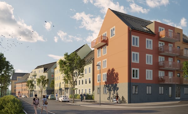 Stadsängsgatan, Ljungbergs gata, Visthusgränd, Höskullegränd