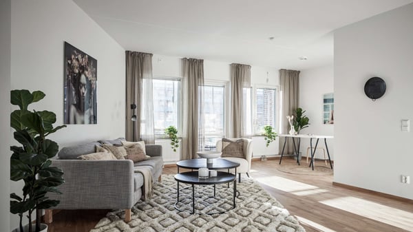 Stor 2:a med två uteplatser