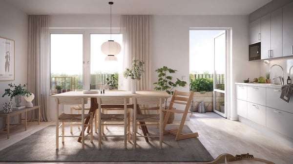 3:a med rymligt vardagsrum